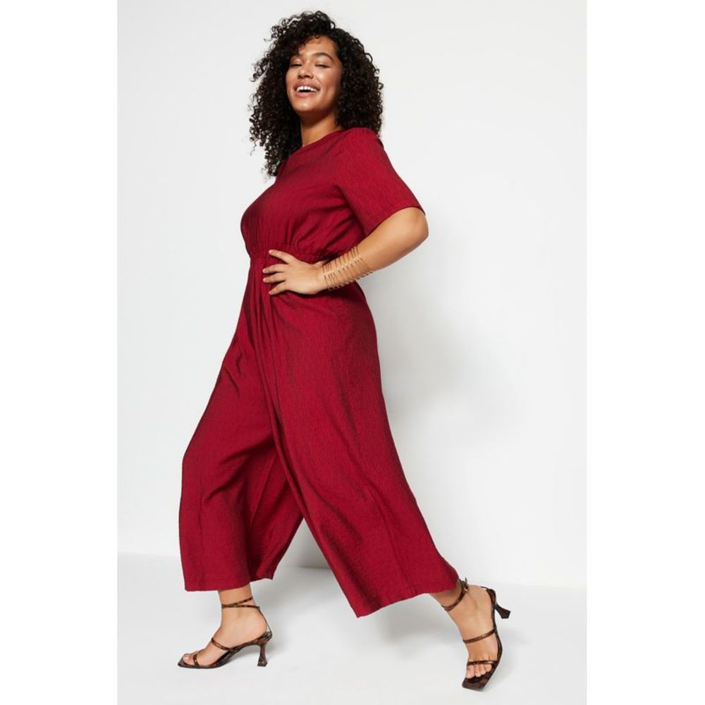 NWT Trendyol Women Woven Plus Size Overalls - Picture 2 of 8